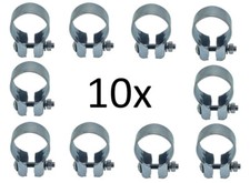 10 STÜCK Auspuffschelle Breitbandschelle Montageschelle Rohrverbinder Ø 48 mm