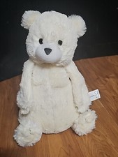 Polar Bear FAO Schwarz 9" White Plush Toasties Microwaveable Aromatherapy Toy