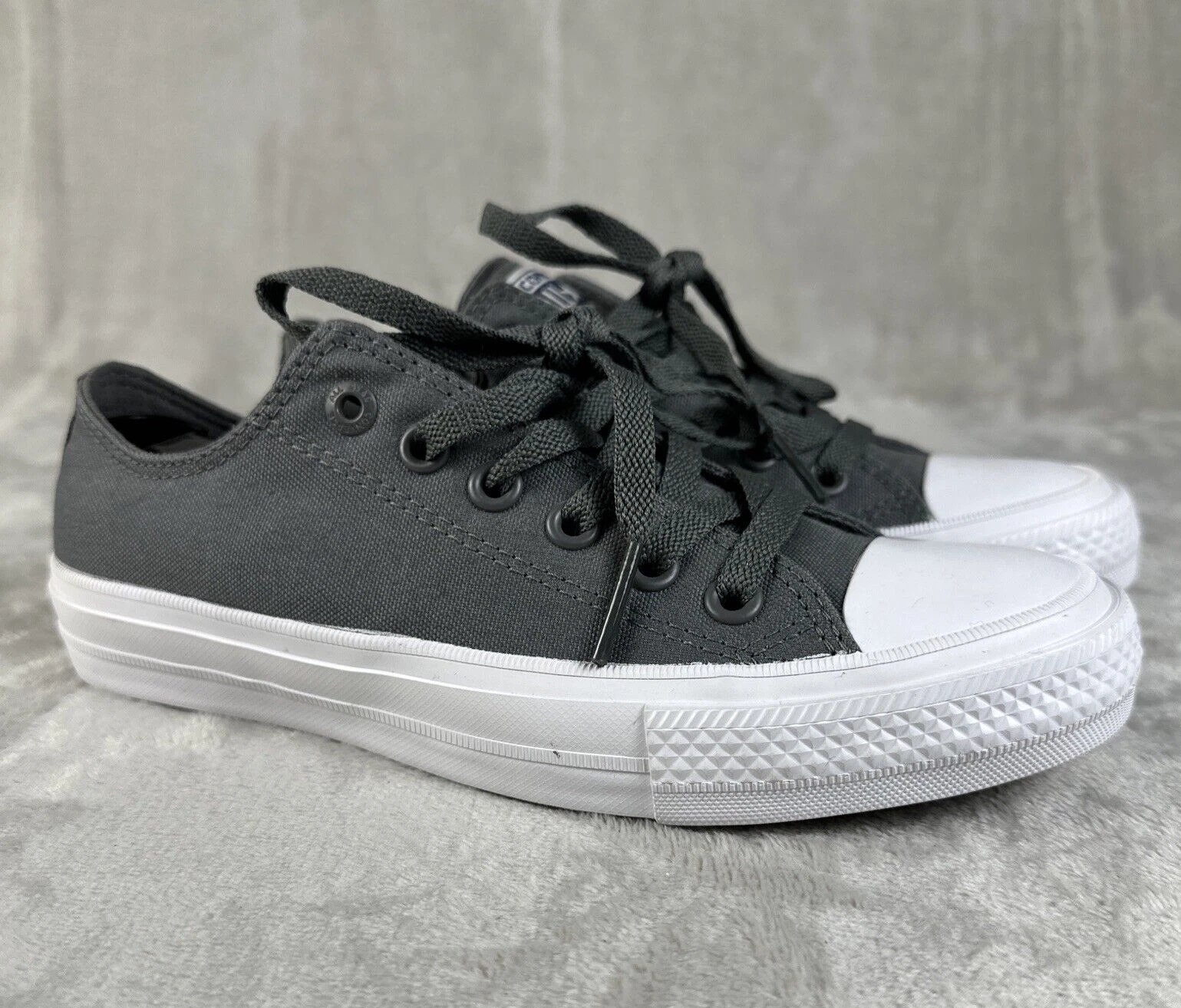 Sneakers Converse All Star Chuck Taylor II Donna 7 Uomo 5 Grigio Lo Retro