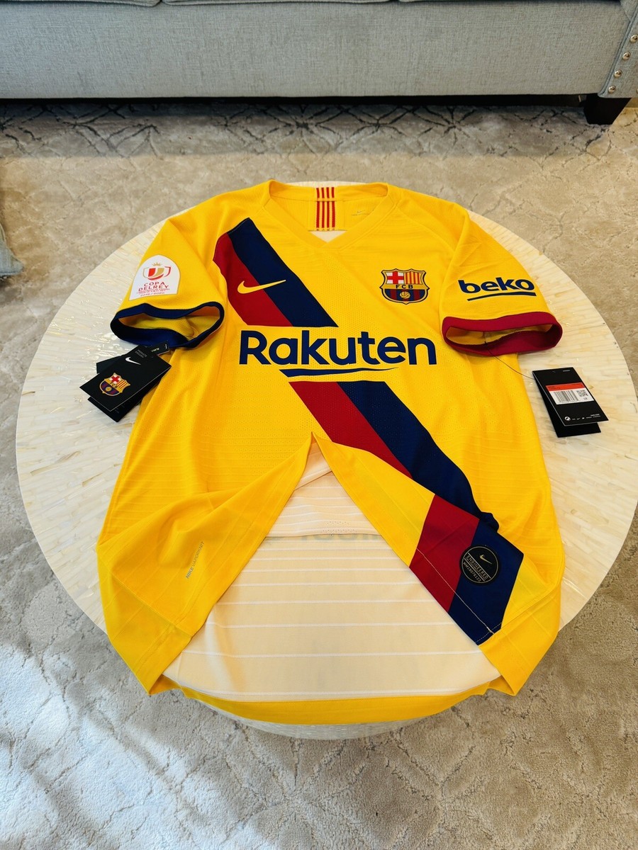 Barcelona Jersey Version Player Copa Del Rey 2019/2020 Away