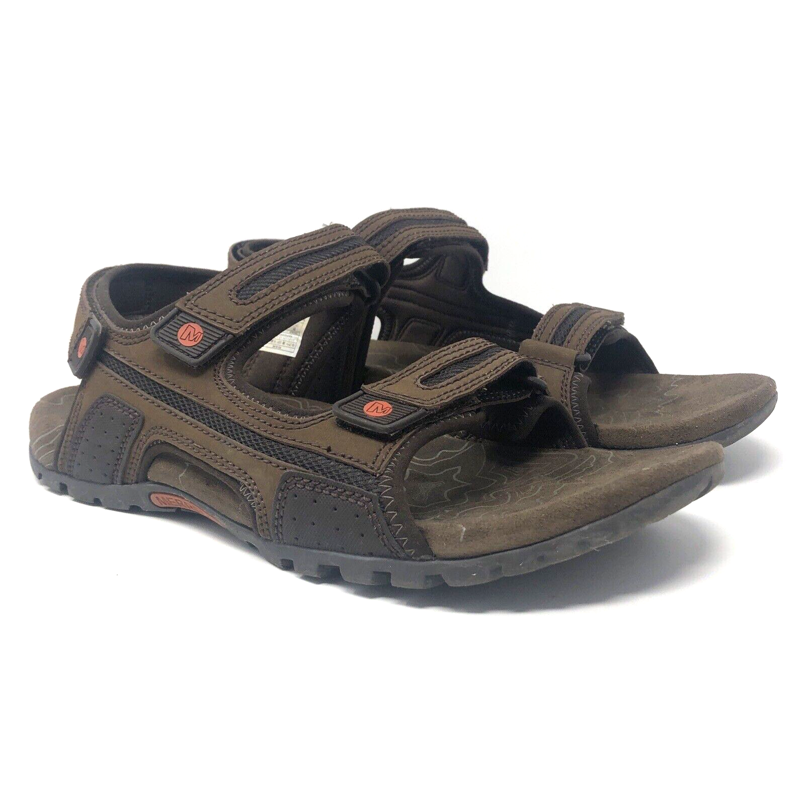 MERRELL Sandspur Oak sandalo sportivo uomo taglia 13 marrone terra scuro outdoor escursionismo
