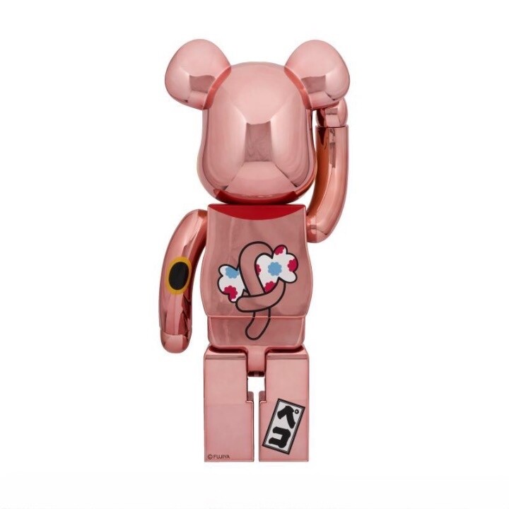 MEDICOM TOY - 【限定値下げ】BE@RBRICK POTR PECO chan 1000% BE@RBRICK Manekineko x Peko-chan Fortune Cat Pink 1000