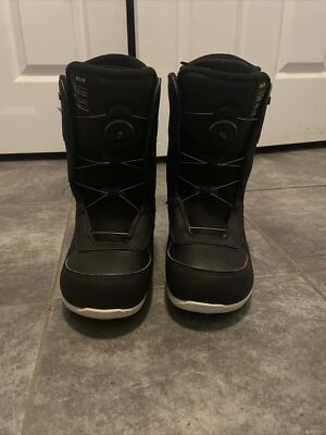 K2 Black and Teal Womens 6 Snowboarding Boots