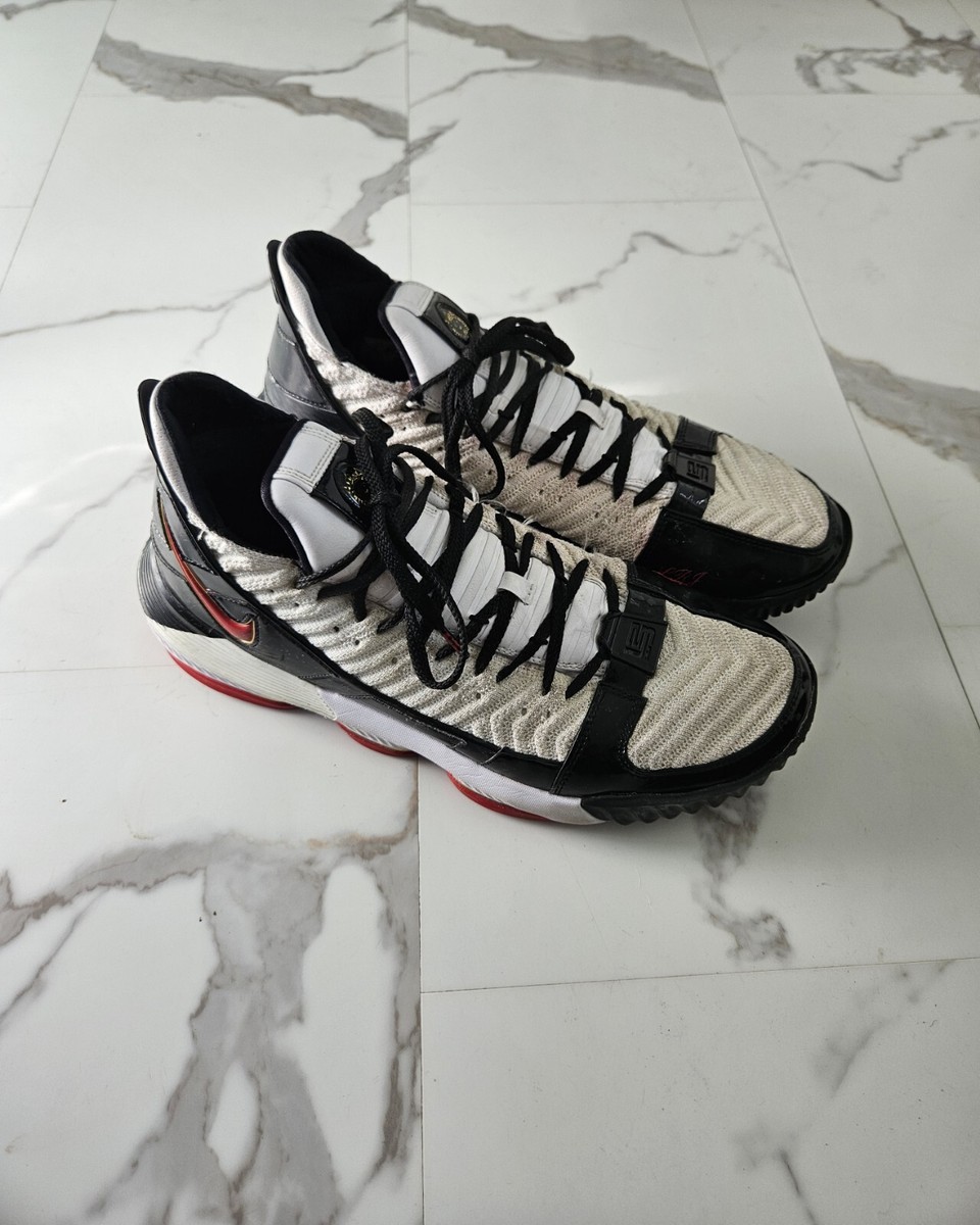 Nike LeBron 16 Remix Mens Size 15 White Athletic Shoes Sneakers - Main Image