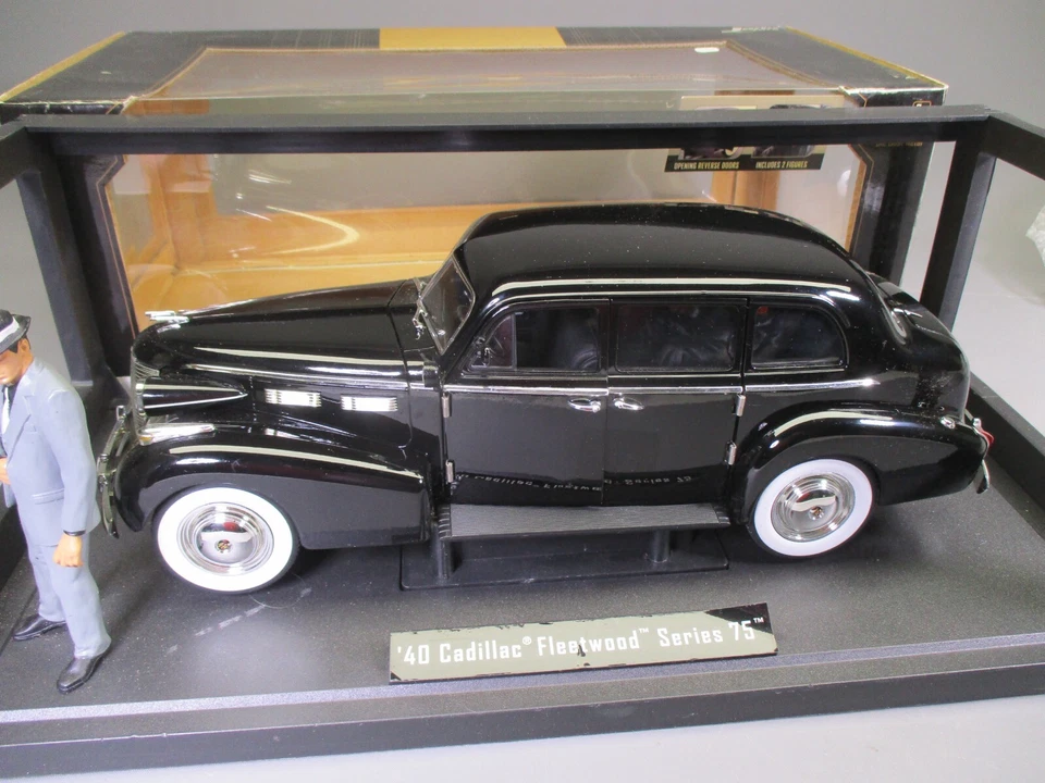 AX203 JADA TOYS 1/18 1:18 CADILLAC FLEETWOOD SERIES 75 LE PARRAIN 1940 REF 91199 - Photo 3/4
