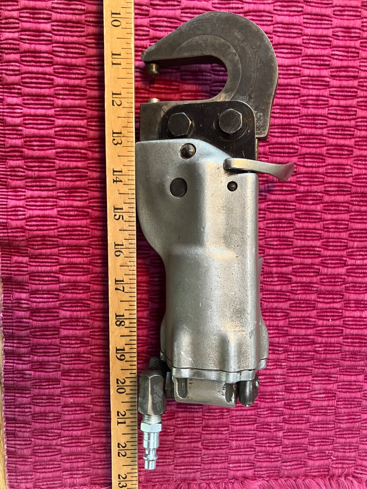 Pneumatic CYoke Compression Rivet Squeezer, aircraft usage eBay
