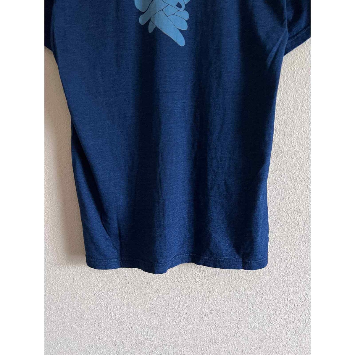KAPITAL Blue hands ロンT Kapital Blue Hands IDG Jersey Tee - Size 3 - Navy Blue