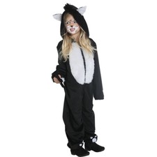 KOSTÜM KINDERKOSTÜM FASCHING KARNEVAL BLACK CAT SCHWARZE KATZE 104 NEU
