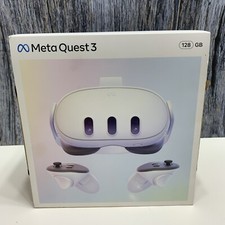 Meta Quest 3 128gb Vr Headset - White Brand New Never Opened Sealed