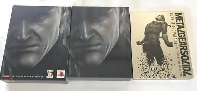 Steel Book PS3 Metal Gear Solid 4 Guns of the Patriots Hideo