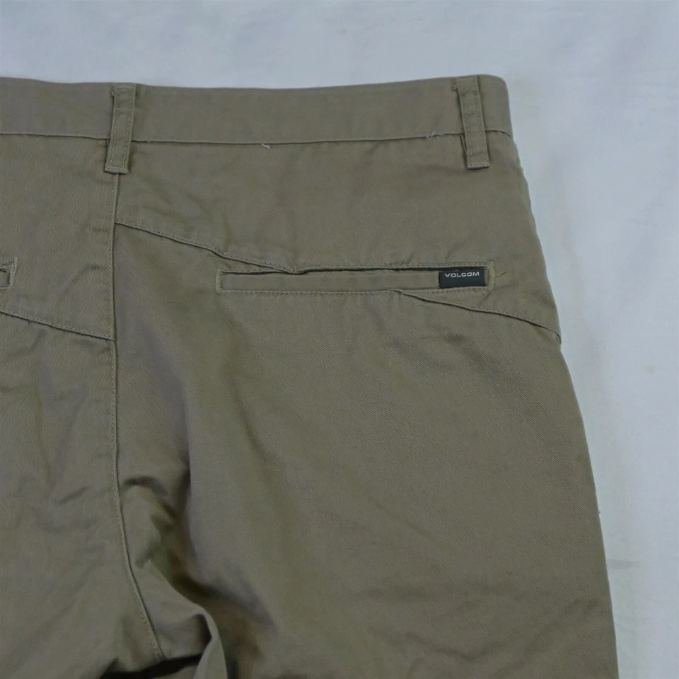 Volcom 32 x 10" Khaki A09313S0SR True to This Chino Shorts - Image 4 of 4