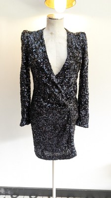 Robe à Paillettes French Connection Beige Nude Taille 10 - Neuf Avec étiquettes