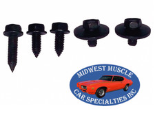 70-81 NOS GM Chevy Camaro SS Battery Tray Mounting Bolts Hardware Hold Down GQ