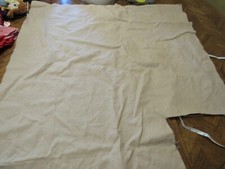 Large piece off white 14 count cross stitch fabric