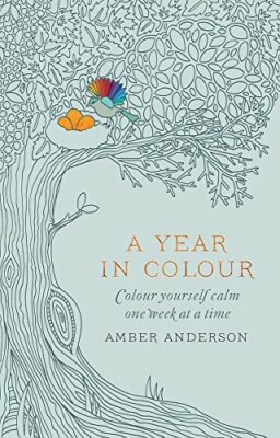 A Year In Colour: A Drawing a Week to Colour Yourself Calm (Colouring Book),Amb