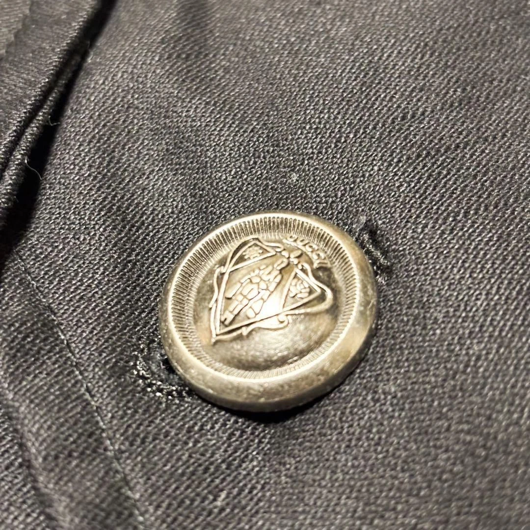 Gucci Patch Giacca Golf Bottone Argento Nero Usatoo Ottimo Tagli