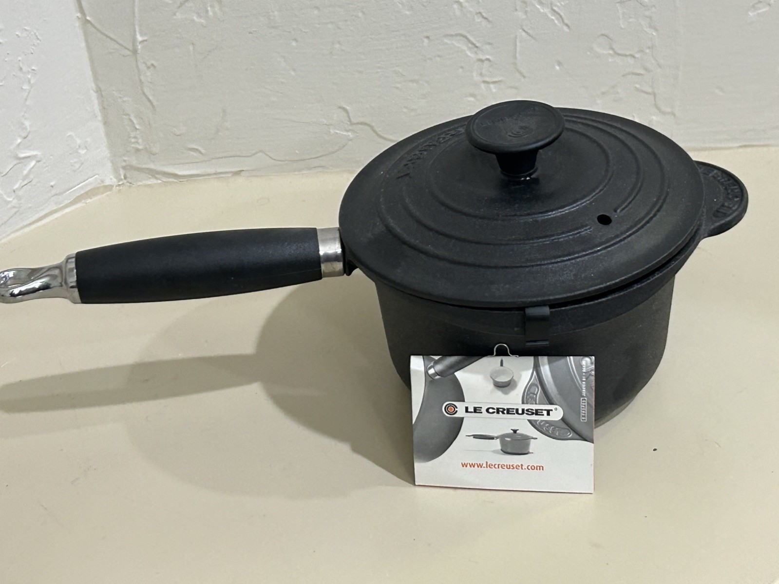 1.25 Qt Sauce Pan W Phenolic Handle (color -  Matte Black)