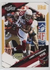 2009 Score Gold Zone 174/249 Larry Fitzgerald #6 HOF 0zm3
