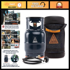 5 lb Refillable Gas Growler Propane Tank with...