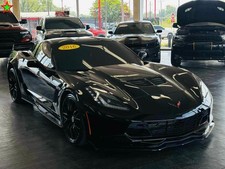 Detroit Michigan 2016 Black Corvette