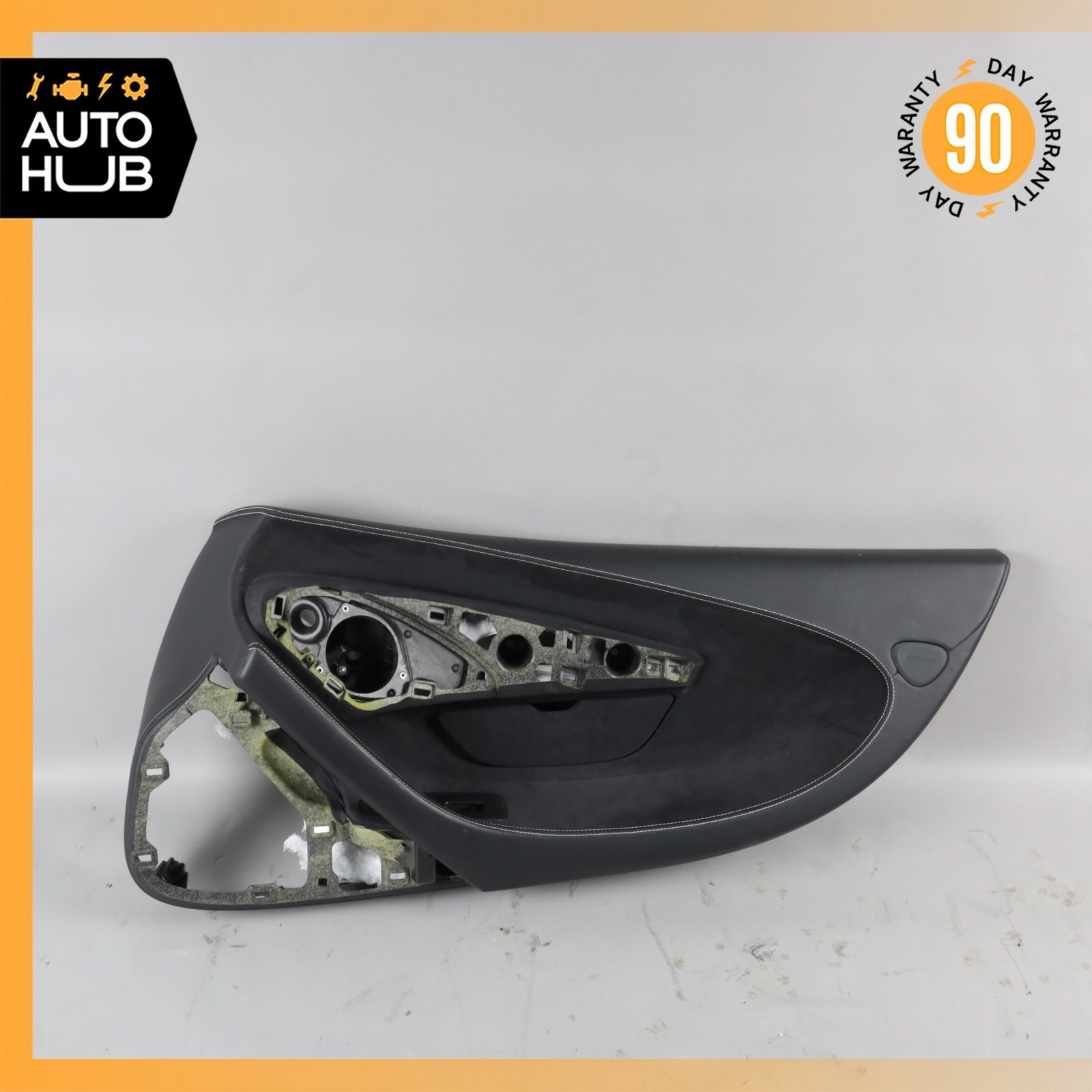 16-21 McLaren 570S Right Side Interior Door Panel Nappa Suede Jet Black OEM