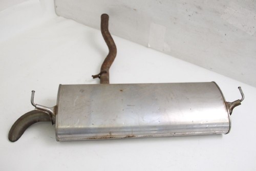 Rear silencer