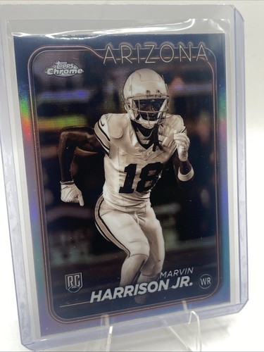 2024 Topps Chrome - Rookies Marvin Harrison Jr. #204 Sepia Refractor (RC)