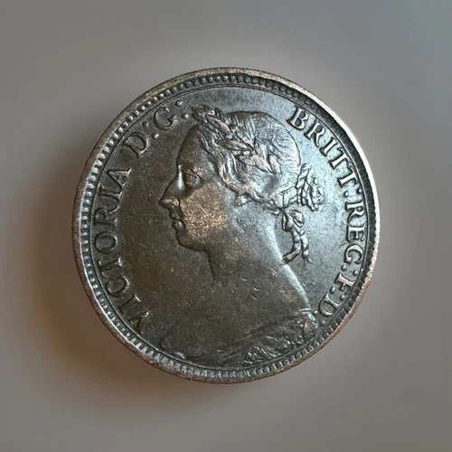 1892 Victoria Farthing — photo from the most recent tracked eBay sale