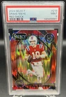 2024 Panini Select Club Level Drake Maye #218 Red Shock Prizm /249 PSA 9 RC