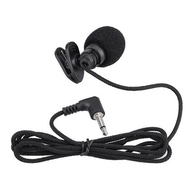 Mini Portable Clip-on Lapel Condenser Microphone Mic Hands-free 3.5mm TS Plu DON