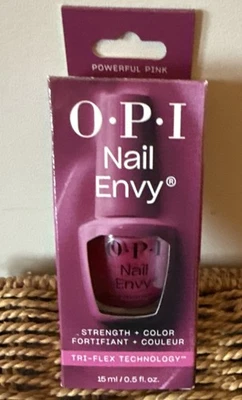 OPI Nail Envy Strengthener NEU Formel POWERFUL PINK volle Größe 15 ml KOSTENLOSER VERSAND - Bild 1 von 3