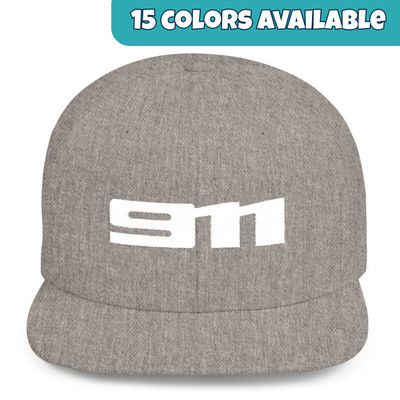 Porsche 911 992 Badge Embroidered Flat Bill Snapback Hat / Cap High-Profile