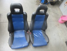 Leather seats right & left Honda CRX EG2 VTI & EH6 ESI manufactured: 1992-1998 Del Sol