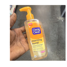 Clean Clear Morning Burst Oil-Free Facial Cleanser Vitamin C BHA 8 fl oz
