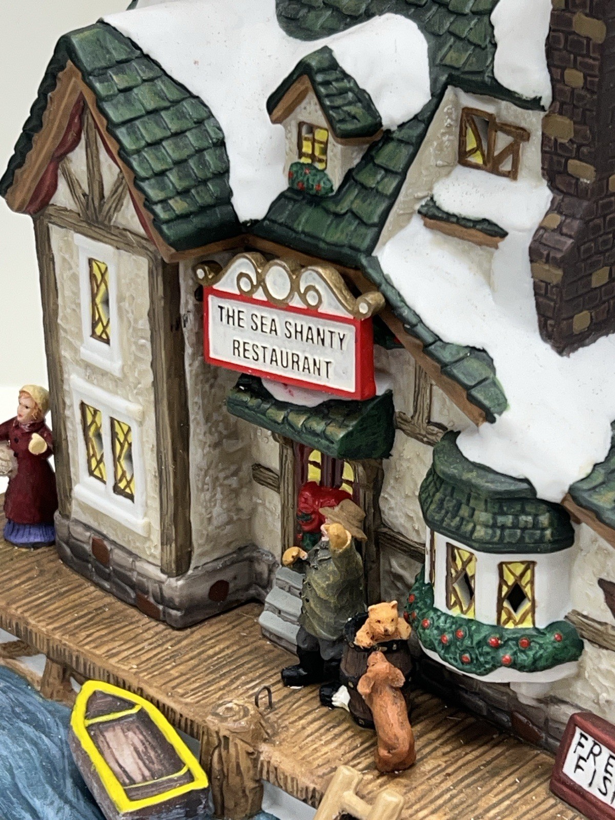 Victorian Village Collectibles The Sea Shanty Restaurant Of Gloucester 2002