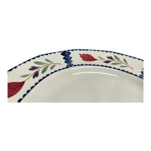 Adams Lancaster DINNER PLATES 10 1/8” England English China IRONSTONE Set of 3 - Picture 10 of 14