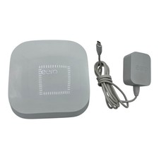 Eero Pro 6 K010001 White Tri-Band WiFi 6 Mesh Wireless Router w/ Power Cord NICE