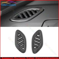 Para Chevrolet Trax 2023-2025 Tablero de instrumentos de grano de madera L&R Salida de aire Cubierta de ventilación Borde