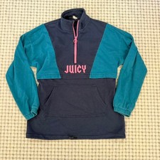Juicy Couture color block quater zip