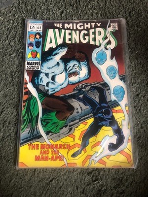The Mighty Avengers #62 (1969) - Original - Good condition
