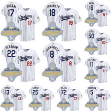 NWT Men's Dodgers White 2026 Gold Collection Limited Stitched Jersey