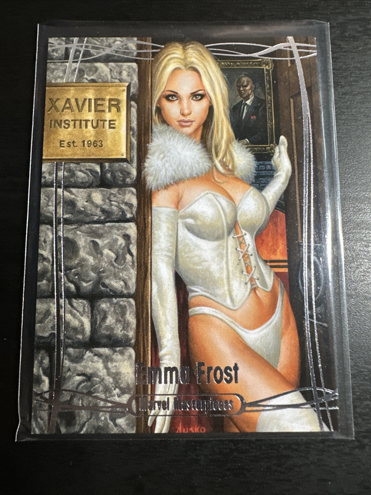 2016 Marvel Masterpieces - Emma Frost #35 - 359/1999 Level 1 (JC028)