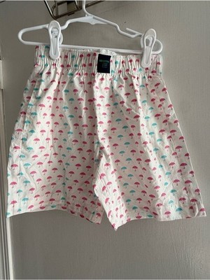 United Colors Of Benetton 100% Cotton Umbrella Print Shorts Boys Size M