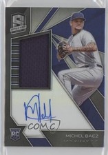 2020 Panini Chronicles Spectra Rookie Jersey 73/199 Michel Baez #144 Auto 1d8f