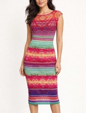 Ralph Lauren vintage aztec knitted dress size M US , 12 UK Womens