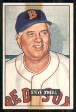 1951 Bowman #201 Steve O'Neill