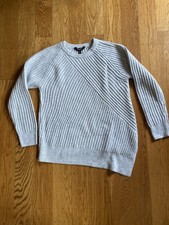 Simply Vera Vera Wang Womens Sweater Asymmetric Sweater Large Designer