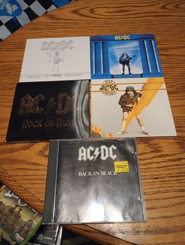 Lot of 5: AC/DC CDs | eBay