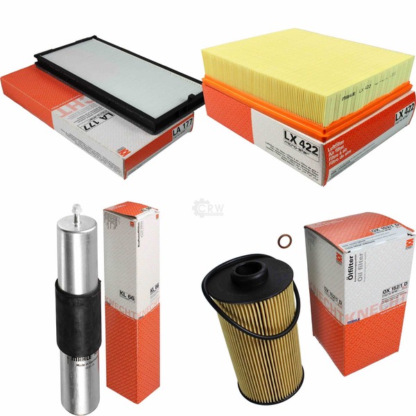 Mahle Kraftstofffilter KL 66 Innenraum LA 177 Luft LX 422 ÖLfilter OX 152/1D-image