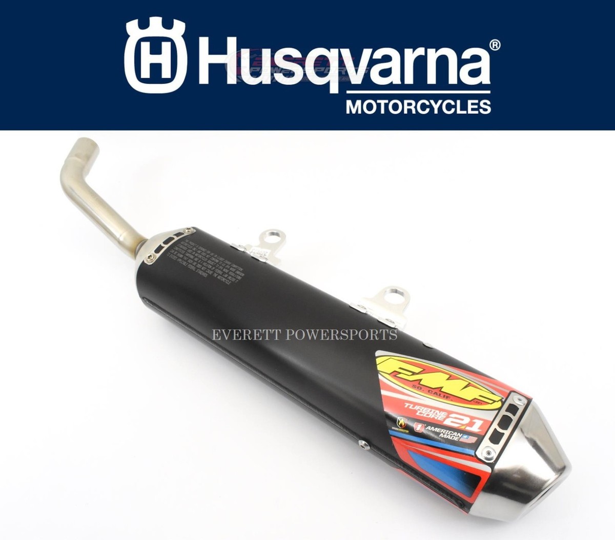 FMF Turbinecore 2.1 Muffler 2020-2023 TE250i TE300i Exhaust Pipe